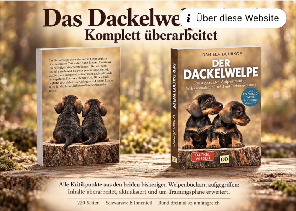 Dackelwelpen Buch