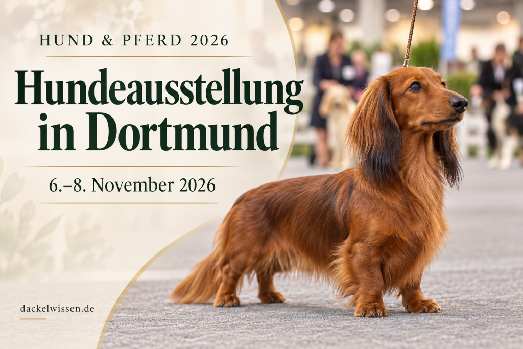 Hundeausstellung Dortmund Hohe Gesundheitsauflagen für Dackel auf der Bundessiegershow in Dortmund