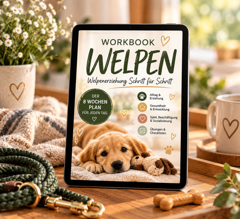 Welpen.pdf als digitaler Download mit Trainingsplan 