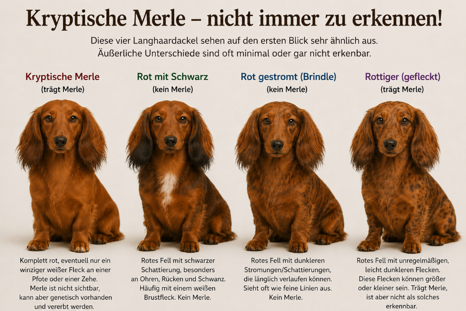 Kryptische Merke Merle sieht man gar nicht immer